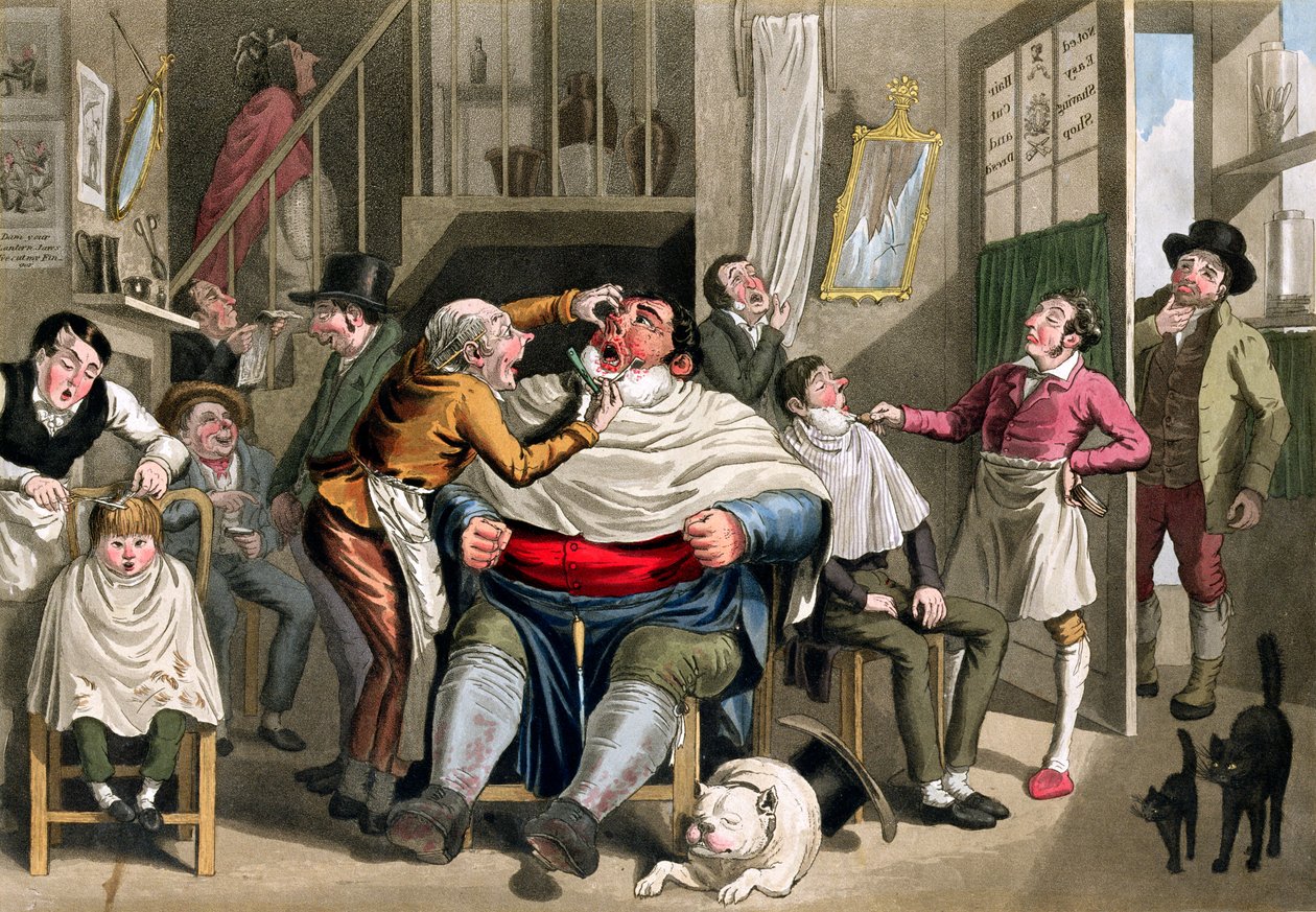 George Hunt tarafından kazınmış Pazar Sabahı by Theodore Lane