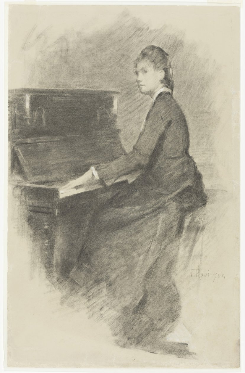 Piyanoda, ca. 1887. by Theodore Robinson