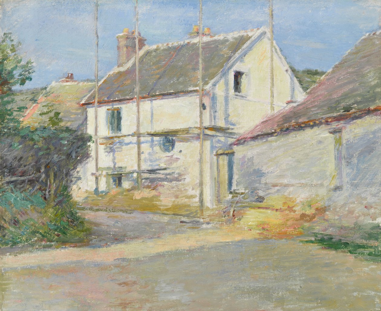 İskeleli Ev, Giverny by Theodore Robinson