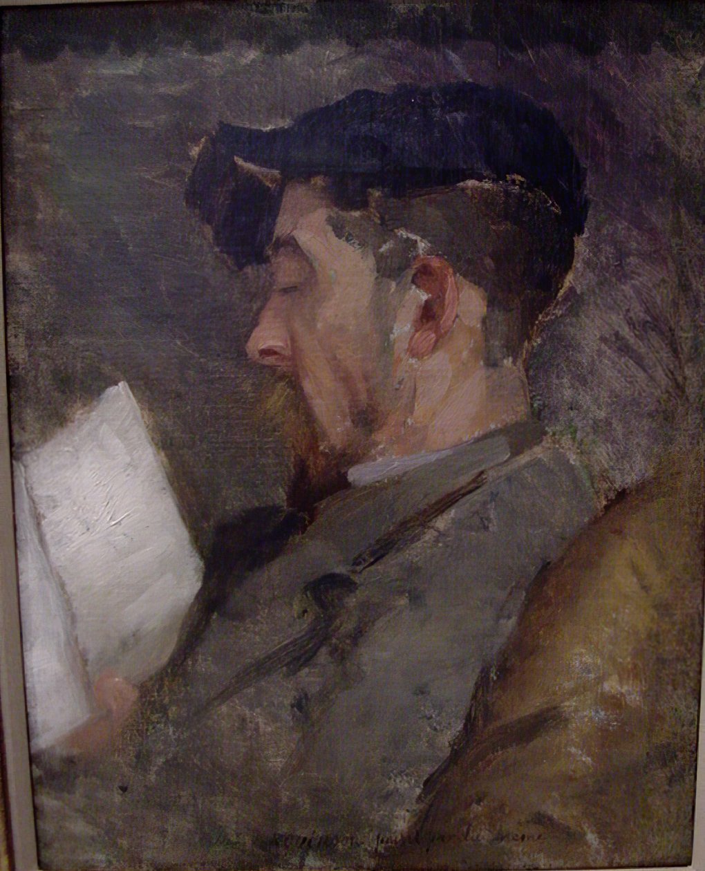 Otoportre, ca. 1884-87. by Theodore Robinson