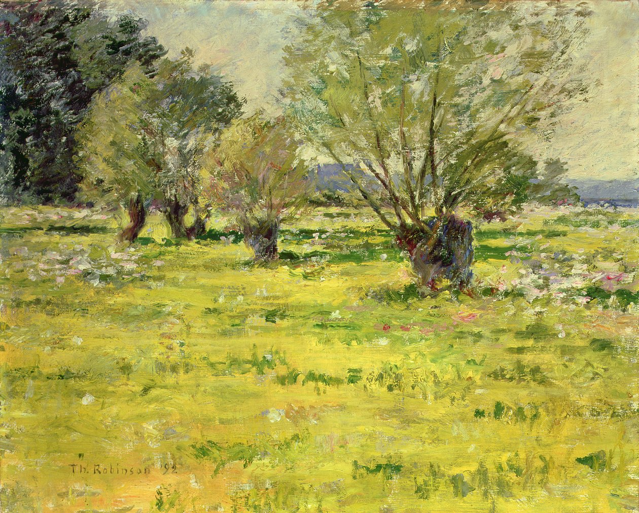 ilkbahar by Theodore Robinson
