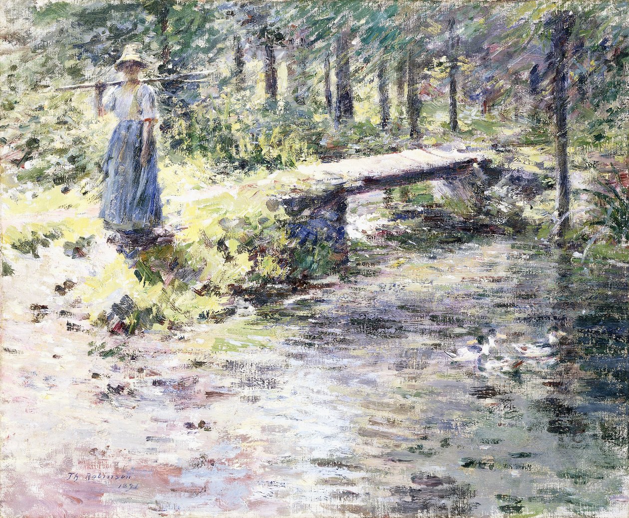 Küçük Köprü by Theodore Robinson
