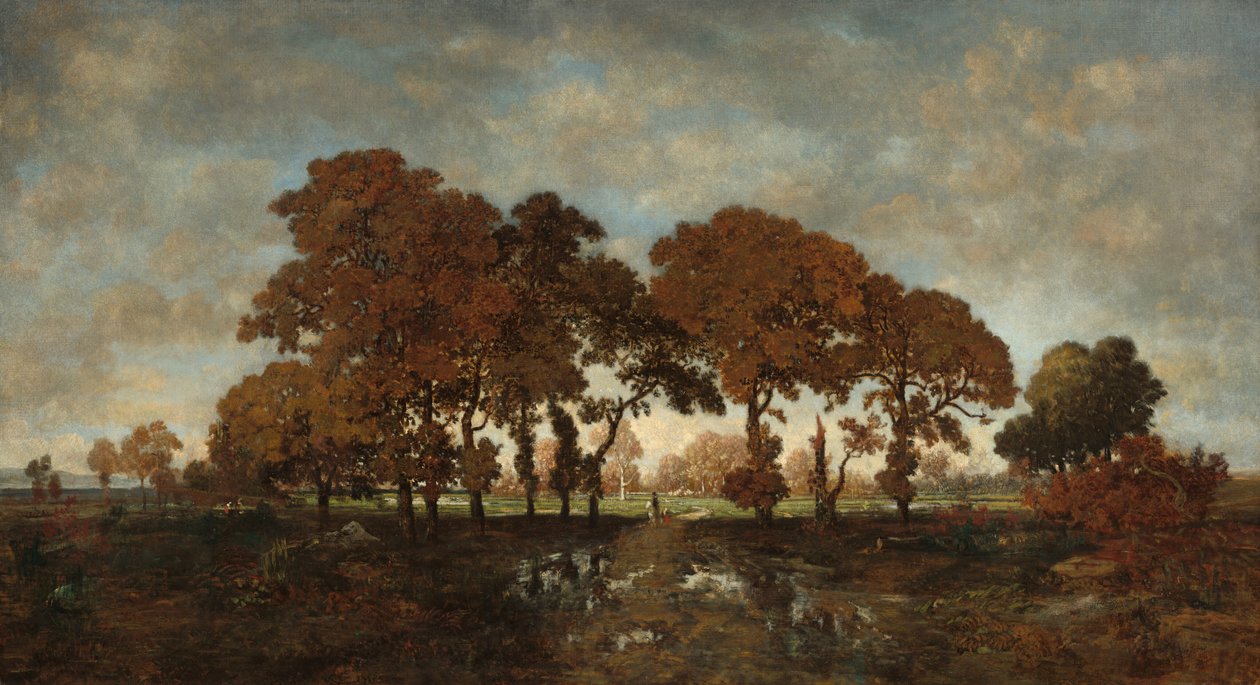 Yağmurdan sonra by Theodore Rousseau