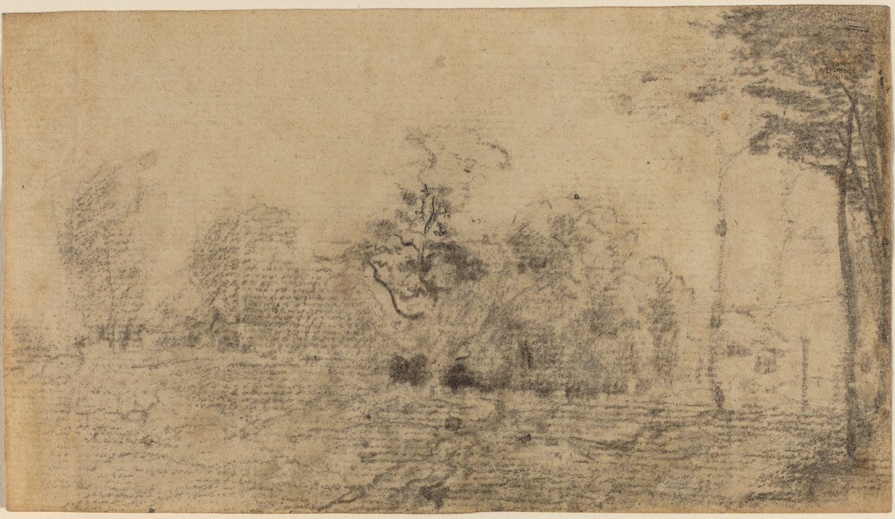 Manzara II by Theodore Rousseau