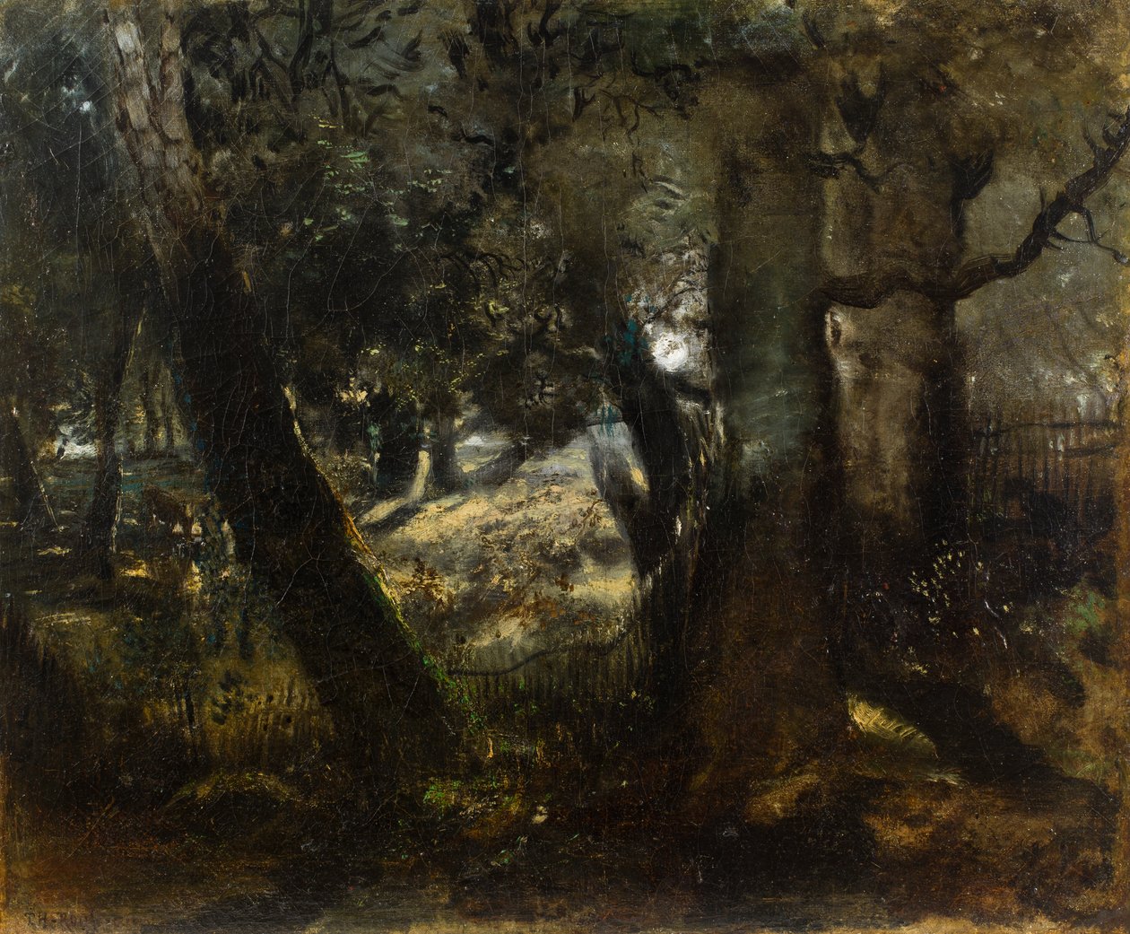 Compiègne Ormanında Sülün by Theodore Rousseau