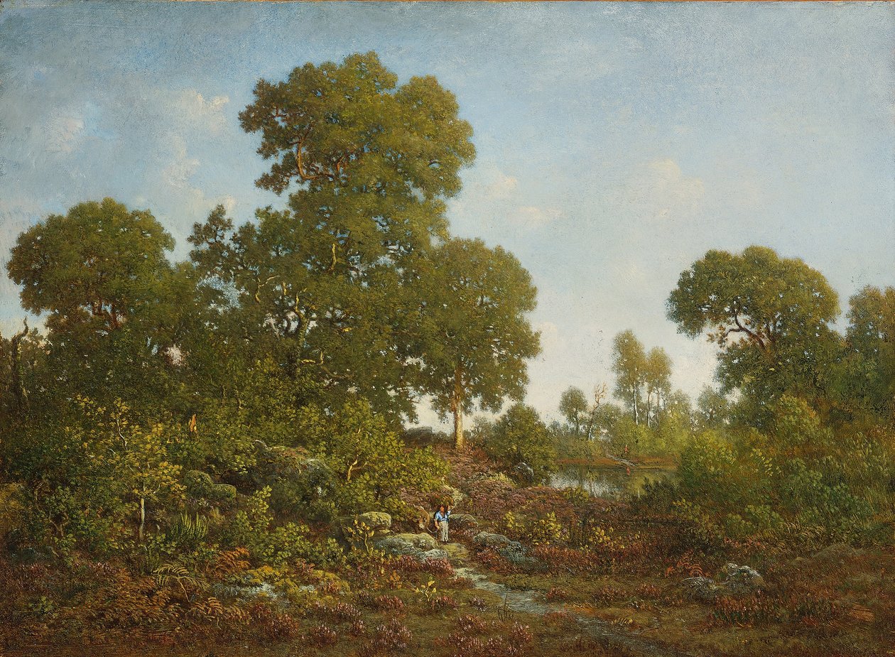 İlkbahar, c.1860 by Pierre Etienne Theodore Rousseau