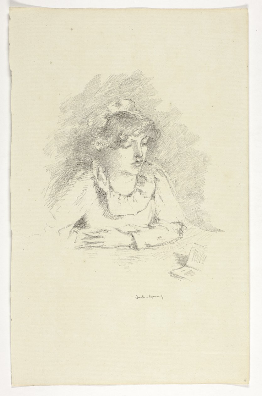 La Liseuse—Okuyucu, Lamba Işığı by Theodore Roussel