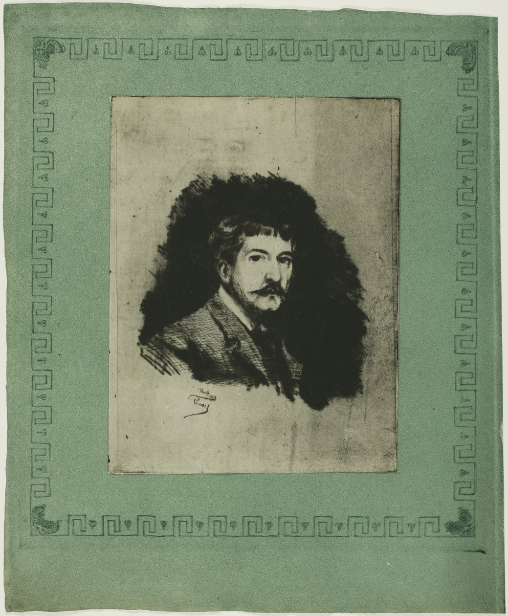 Kendi Portrem by Theodore Roussel