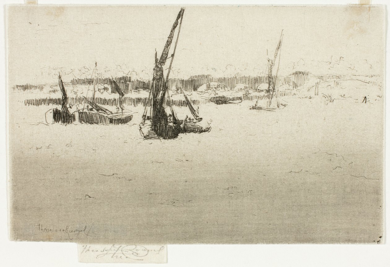 Demiryolu Köprüsü, Chelsea by Theodore Roussel