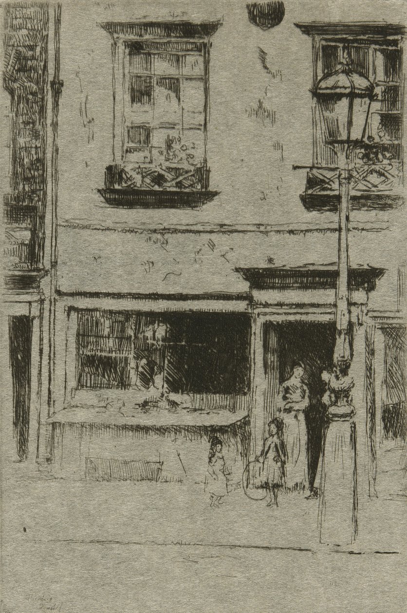Küçük Balık Dükkanı, Chelsea Dolgusu by Theodore Roussel