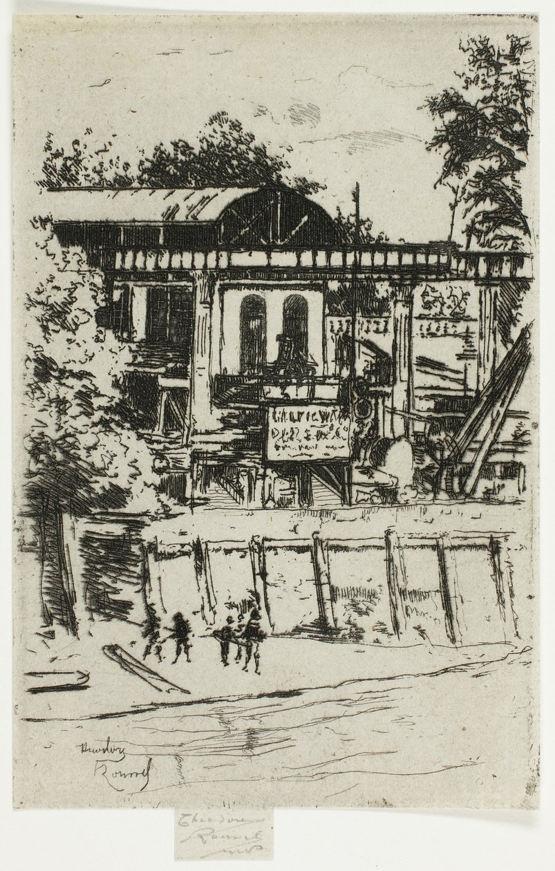 Testere Değirmeni, Putney by Theodore Roussel