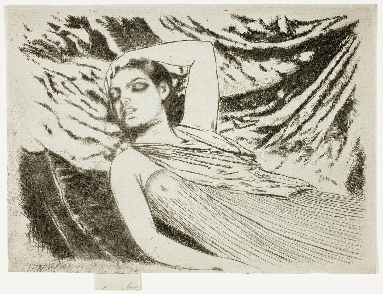 Uyuyan Model veya Uyuyan by Theodore Roussel