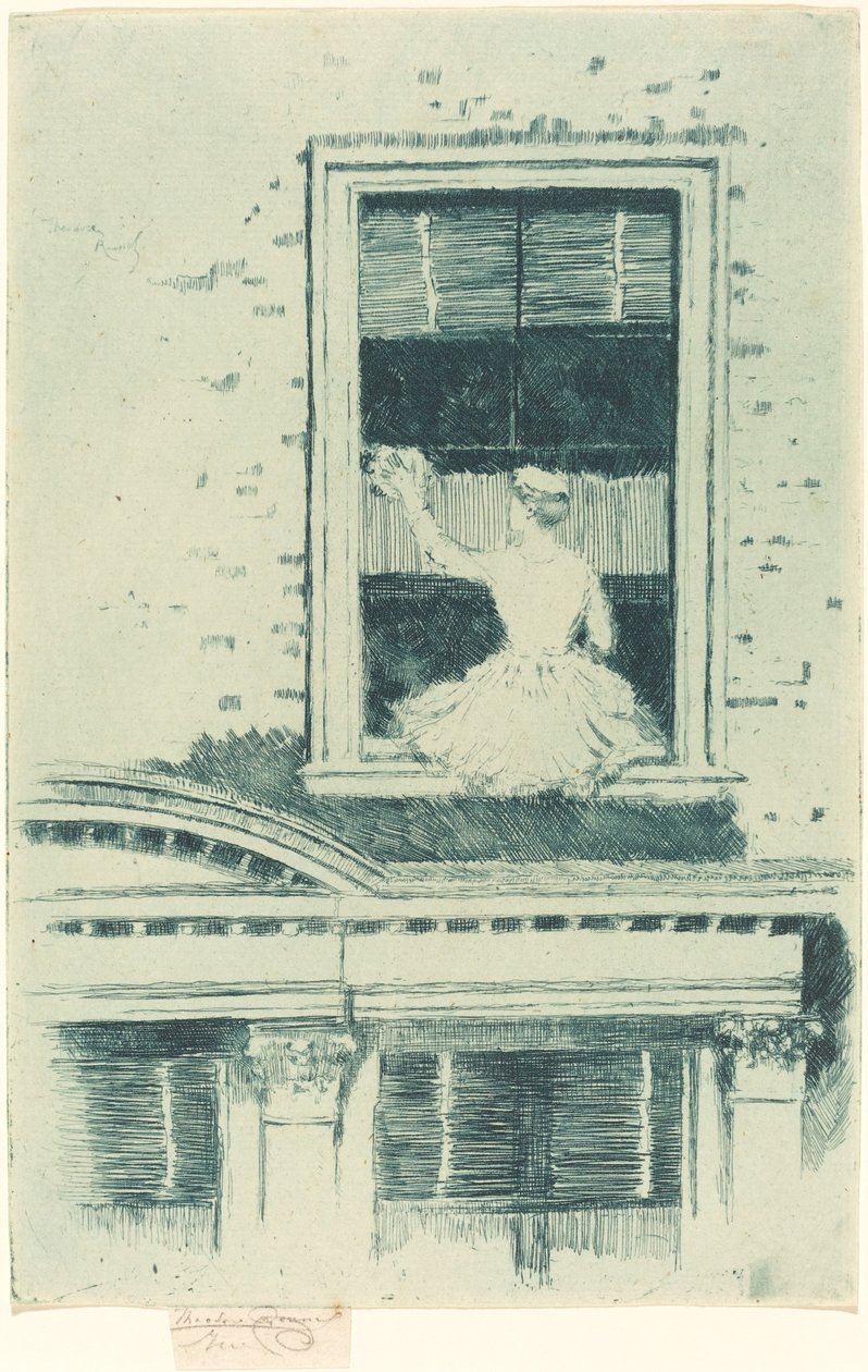 Pencere Temizleyici by Theodore Roussel
