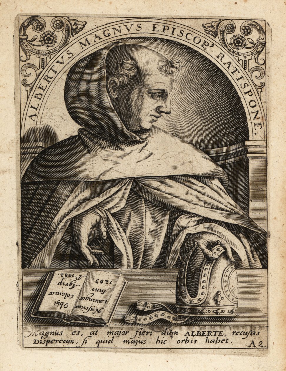 Albertus Magnus by Theodore de Bry