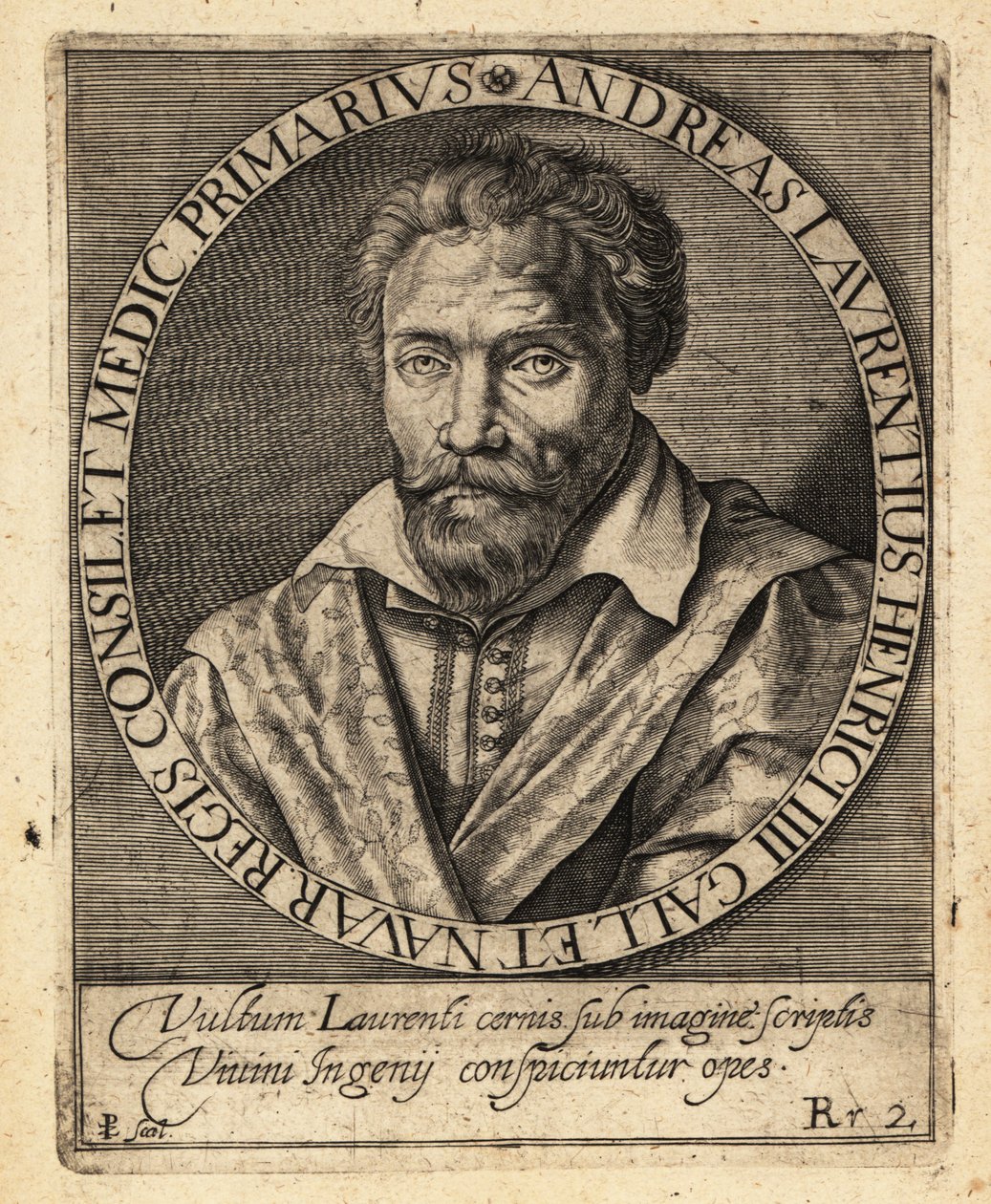 Andre du Laurens, Fransız doktor by Theodore de Bry