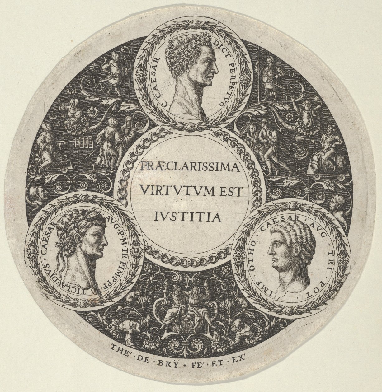 Roma İmparatorları Caesar, Claudius ve Otho