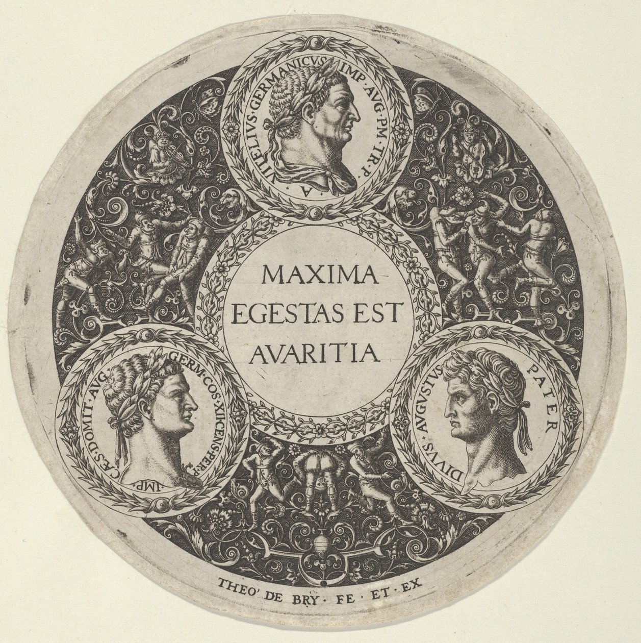 Roma İmparatorları Vitellius, Domitian ve August