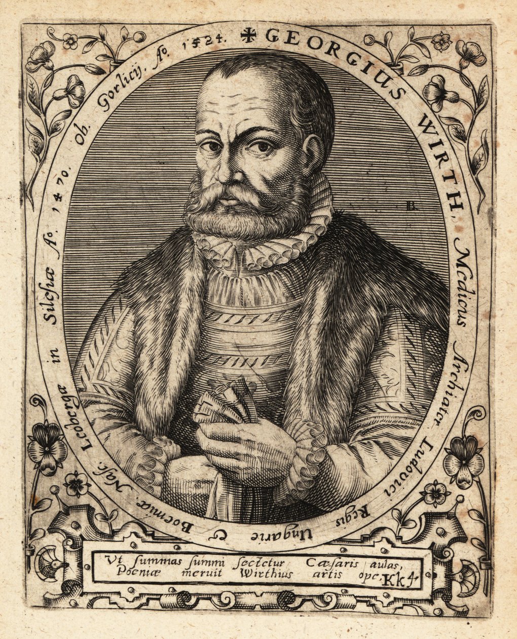George Wirth, Alman doktor, 1424