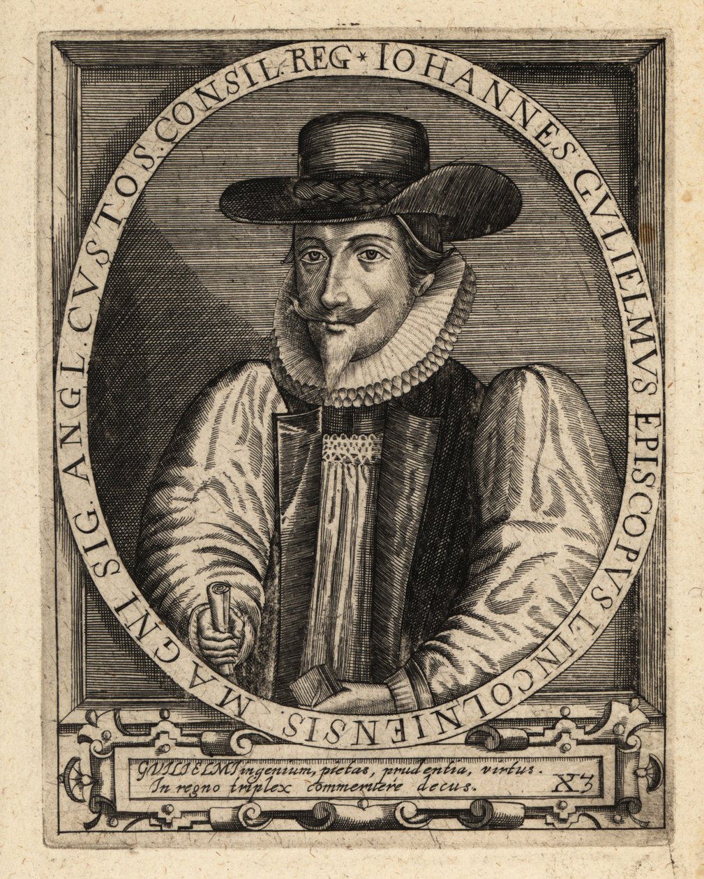 John Williams, York Başpiskoposu by Theodore de Bry