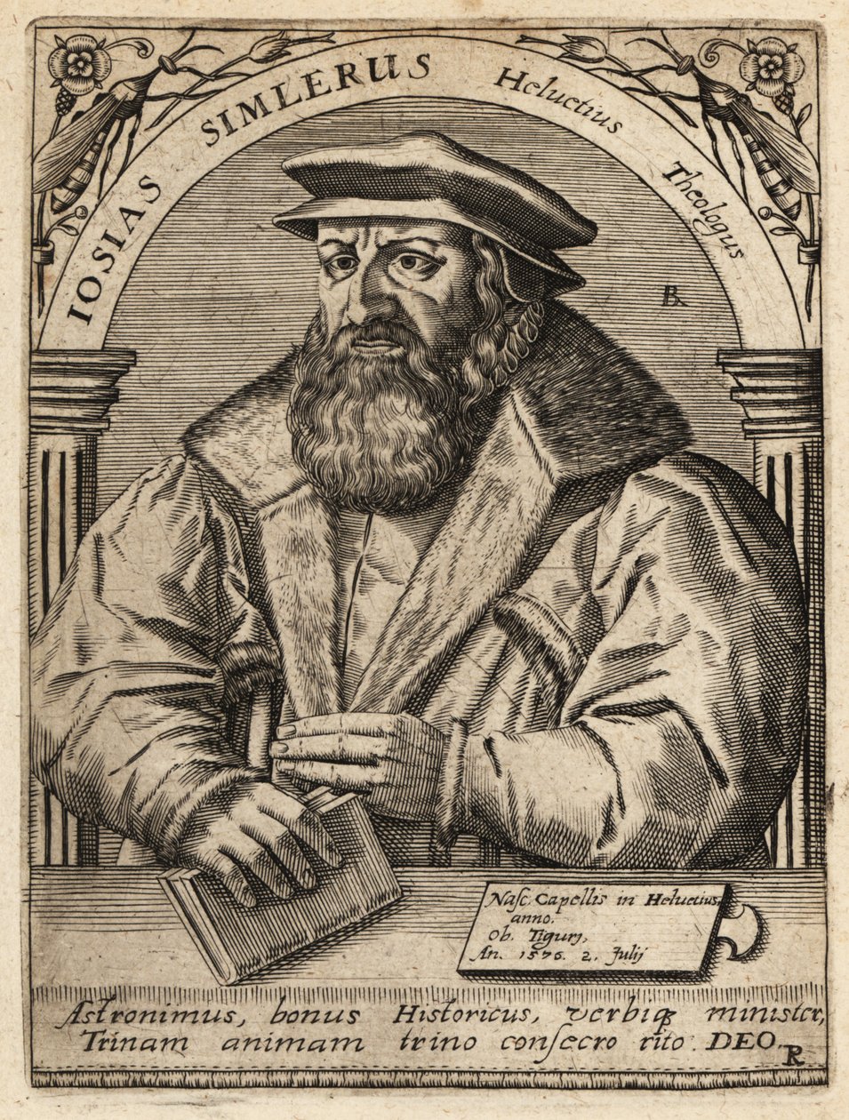 Josiah Simler by Theodore de Bry