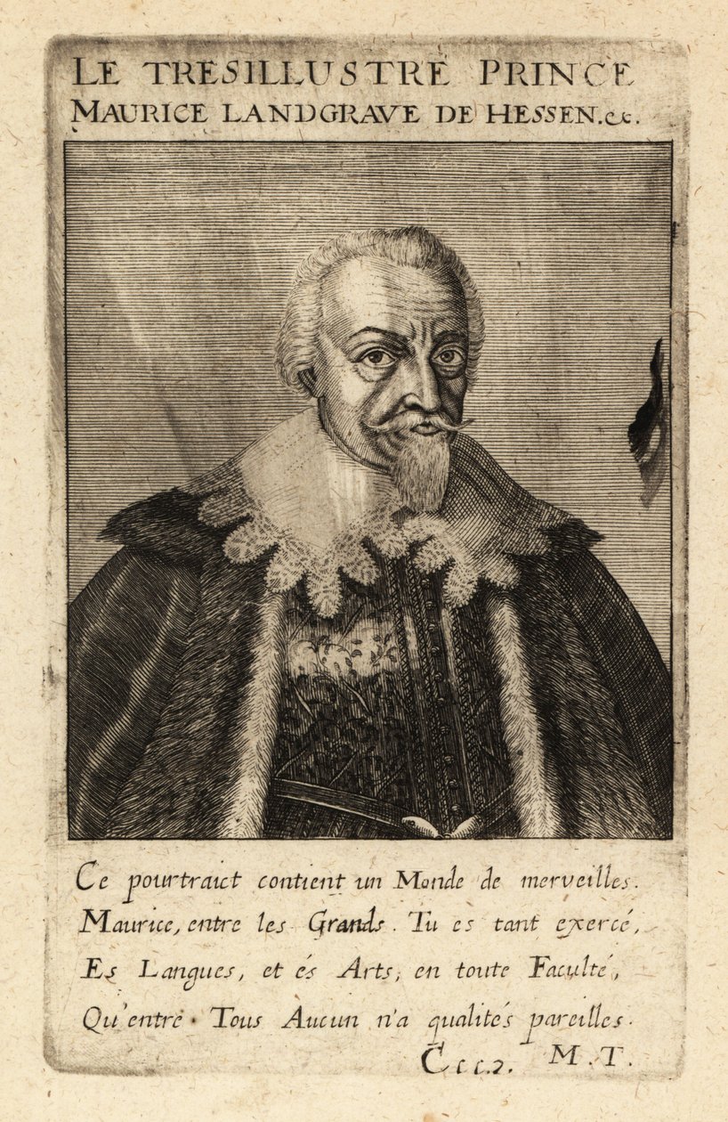 Hessen-Kassel Maurice by Theodore de Bry
