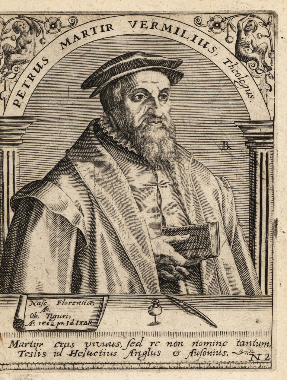 Peter Şehit Vermigli by Theodore de Bry