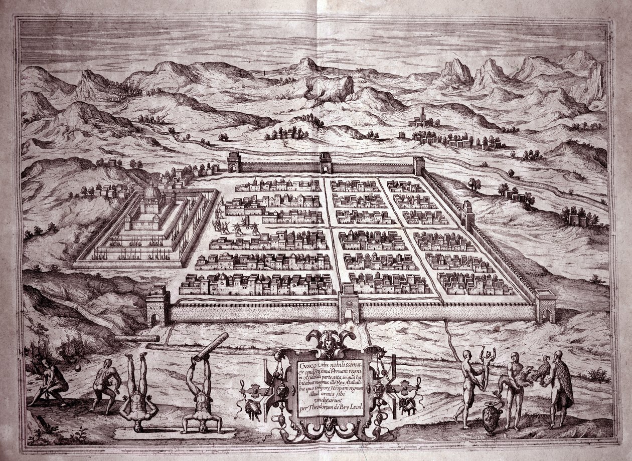 İnka şehri Cuzco, Peru