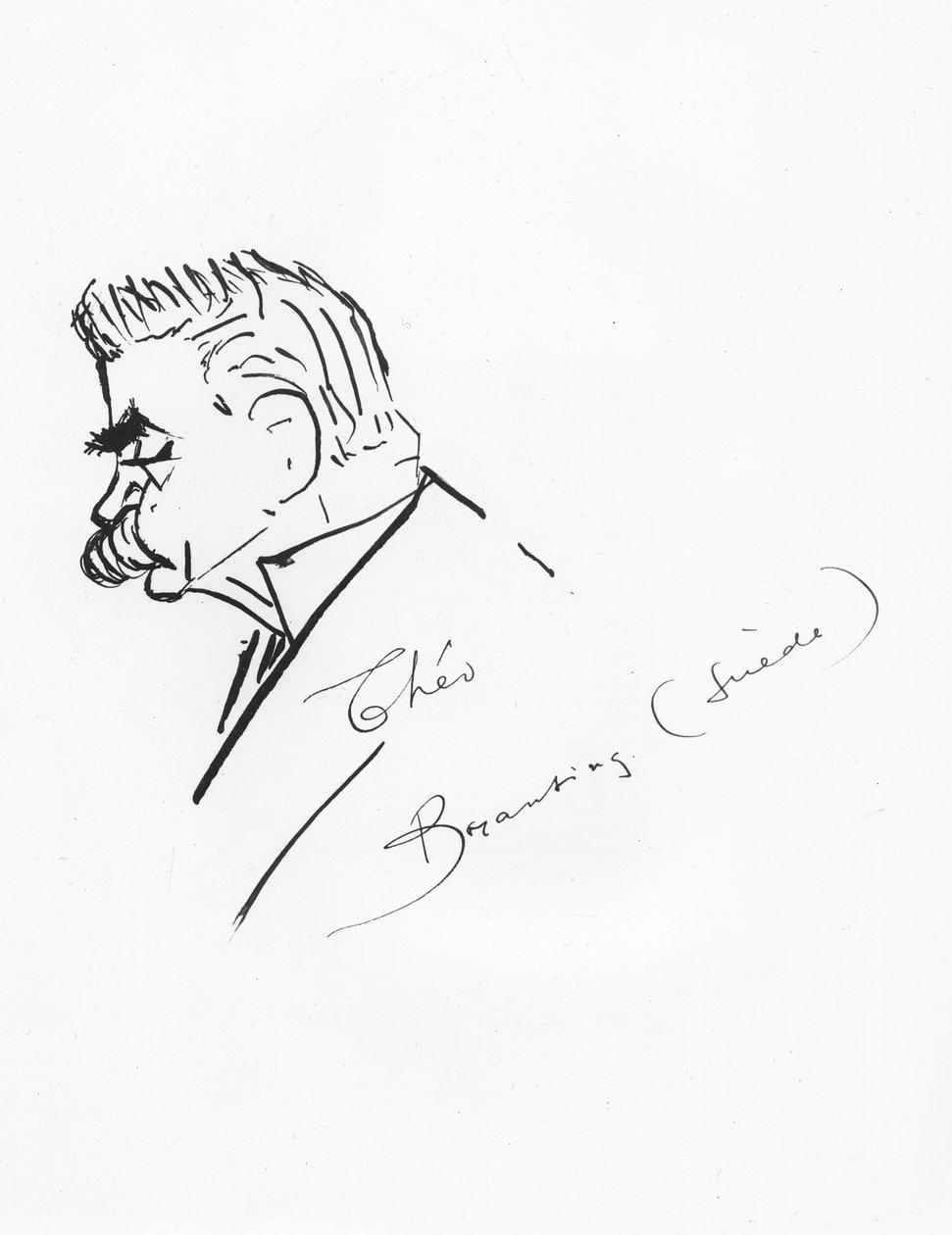 Karl Hjalmar Branting'in fotoğrafı. by Theodoroff