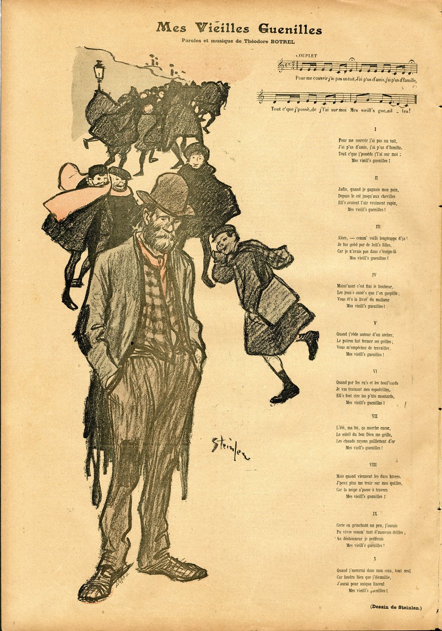 gil blas by Théophile Alexandre Steinlen