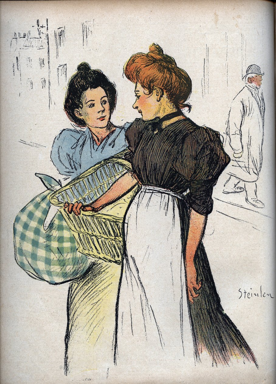 Les blechisseuses Theophile Alexandre Steinlen