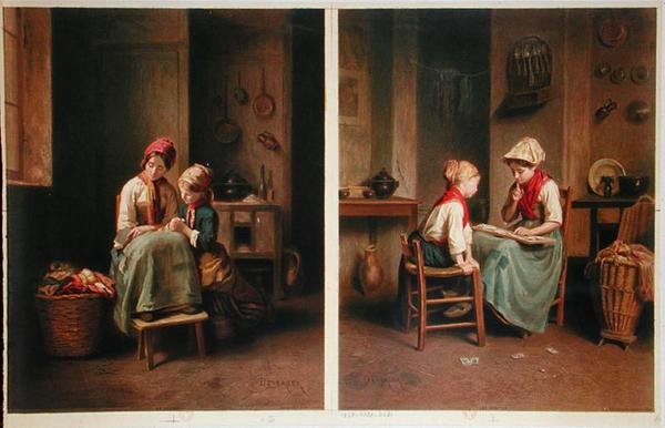 Ders ve Kart Oyunu, 1858