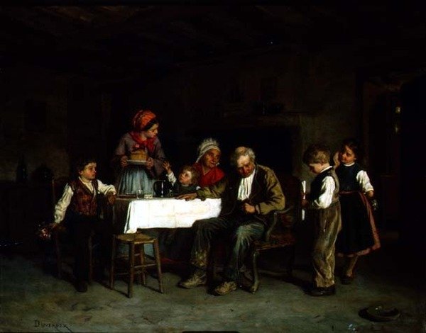 Sürpriz Parti (panel) by Theophile Emmanuel Duverger