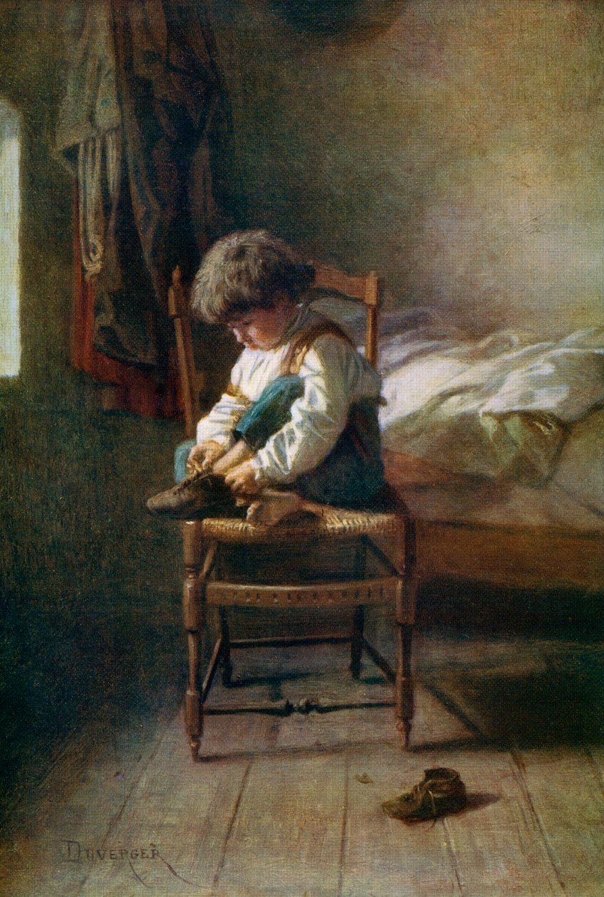Yalnız, 19. yüzyıl, 1912. by Theophile Emmanuel Duverger