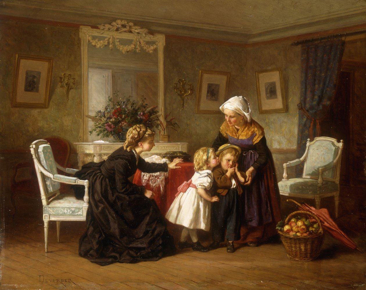 Öpücük by Theophile Emmanuel Duverger