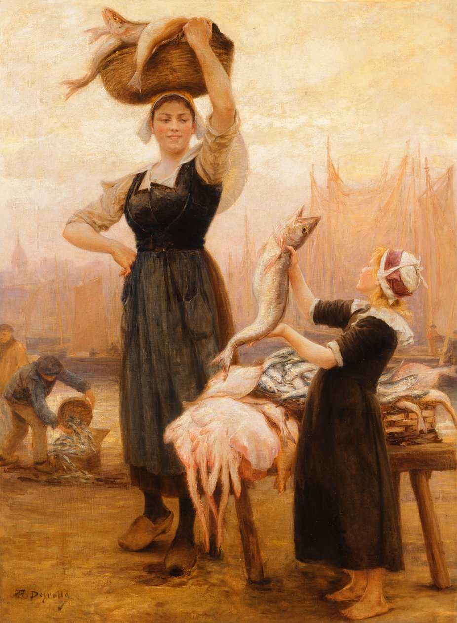 Balıkçılığa Geri Dön, by Theophile Louis Deyrolle