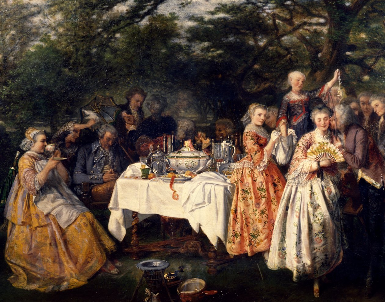 Theophile Schuler (1821-1878), 1750 dolayları by Theophile Schuler