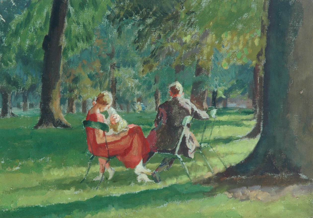Kensington Bahçeleri by Therese Lessore