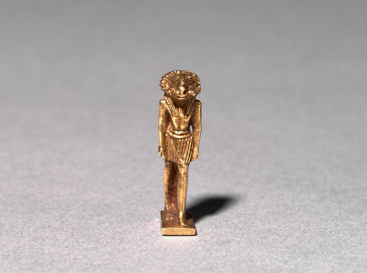 Koç başlı bir tanrının tılsımı, 22. Hanedan veya sonrası, MÖ 945-715 dolayları by Third Intermediate Period Egyptian
