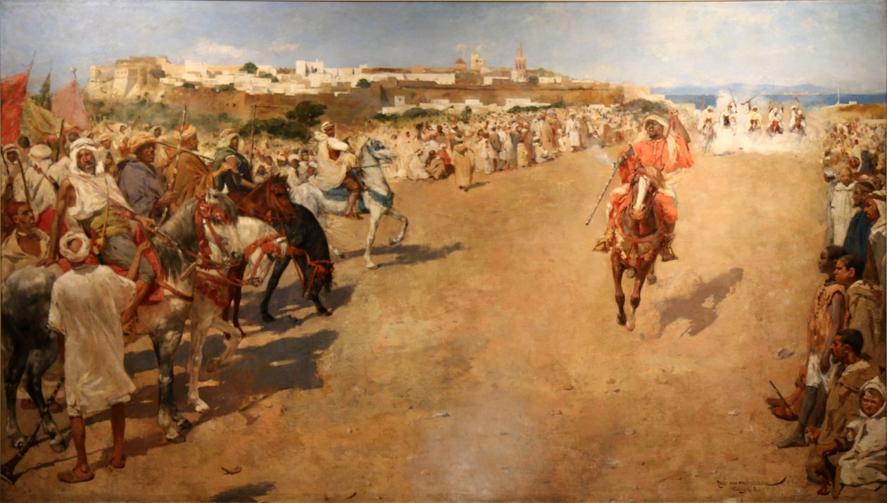 Arap fantezisi by Théo van Rysselberghe