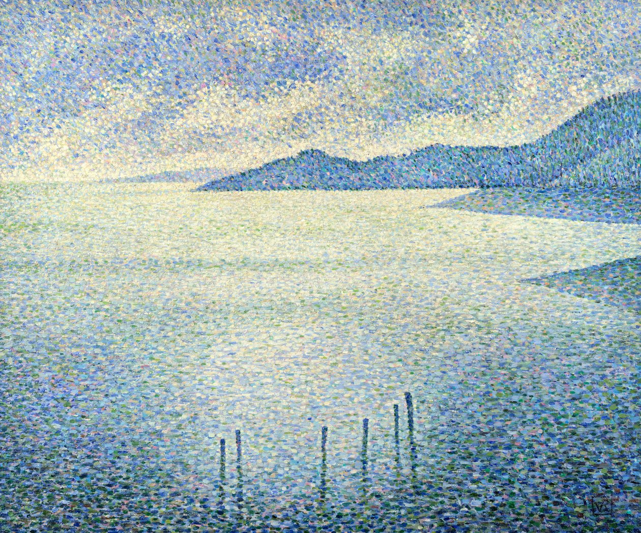 Sahil Manzarası, c. 1892-1893 by Théo van Rysselberghe
