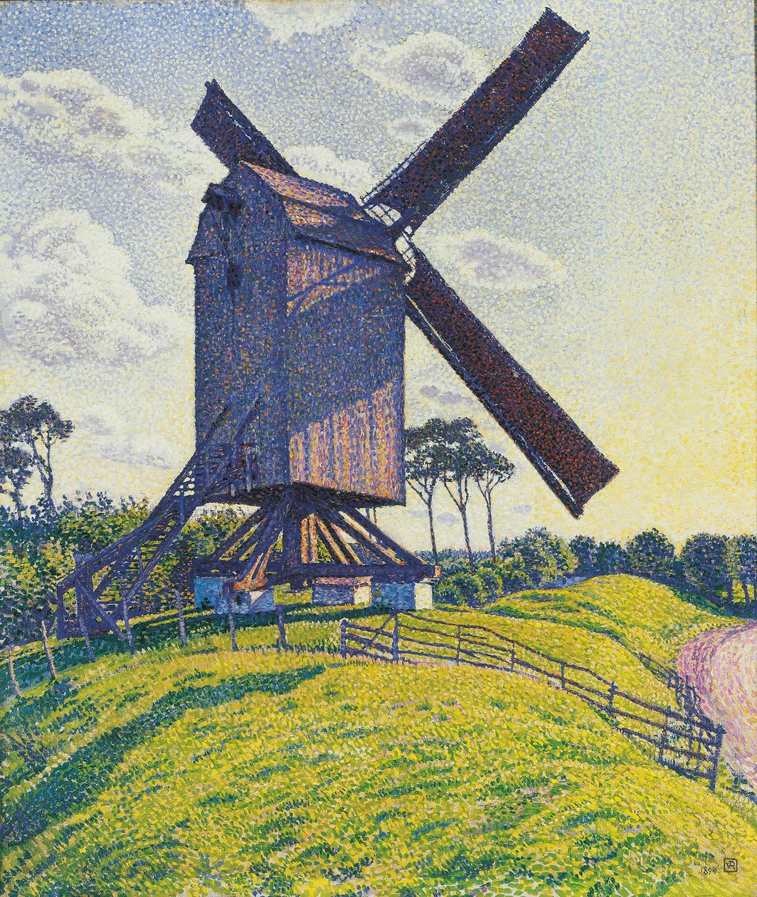 Moulin a vent dans les Flandres - Knokke