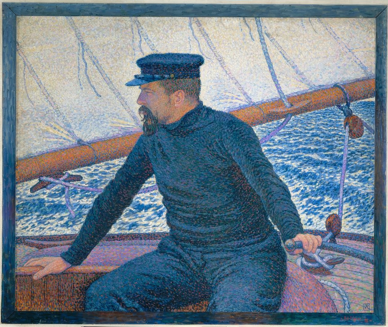 Teknesinde Signac by Théo van Rysselberghe