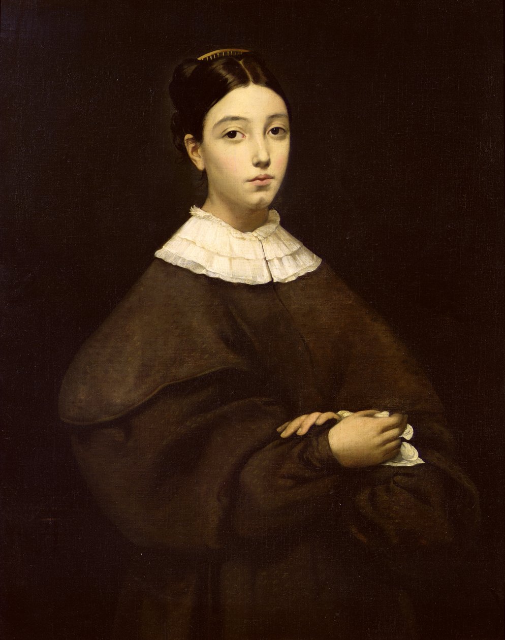 Aline Chasseriau (1822-71) 1835 by Théodore Chassériau