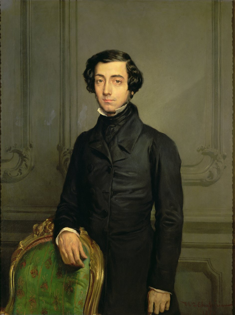 Charles-Alexis-Henri Clerel de Tocqueville (1805-59) 1850 by Théodore Chassériau