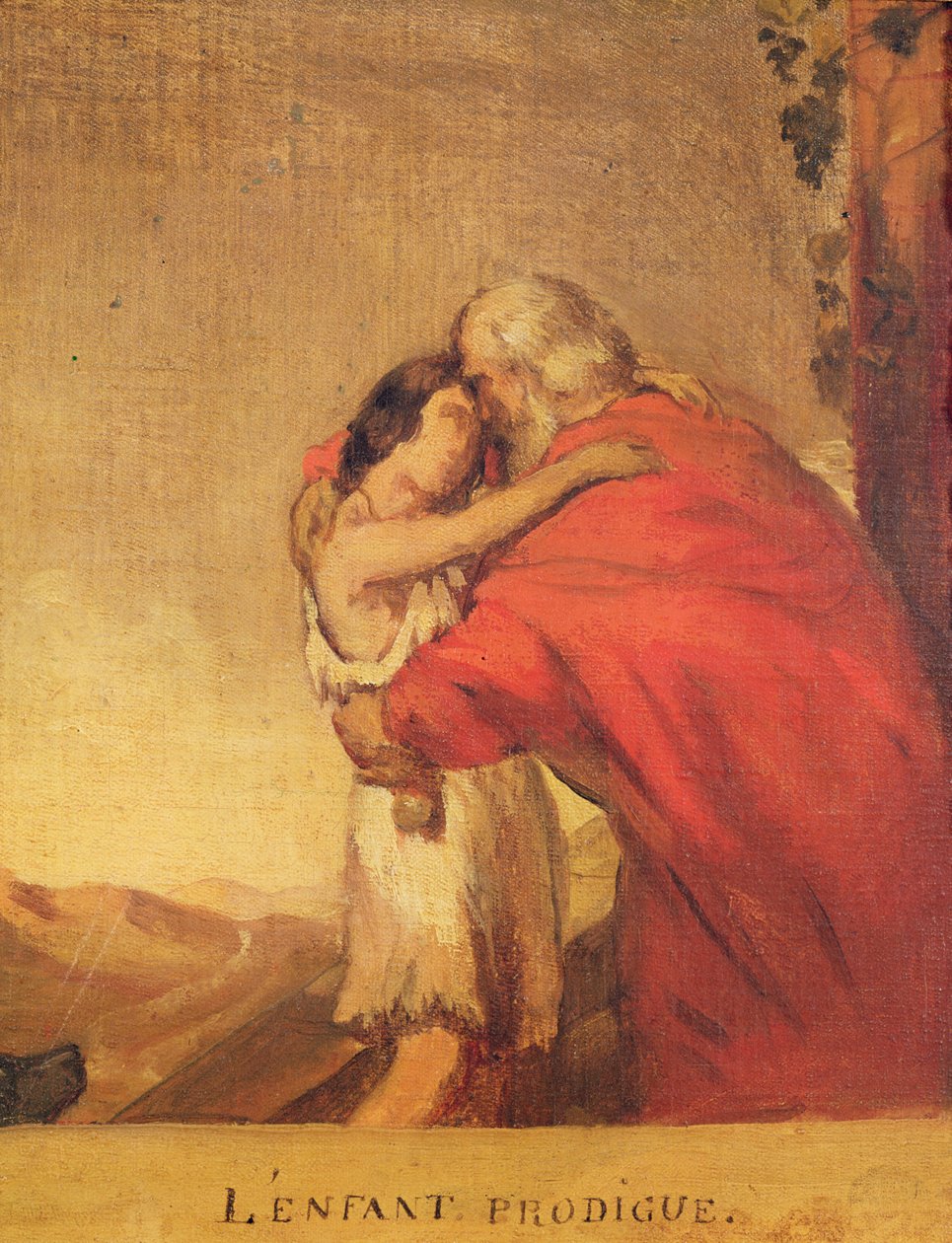 Müsrif Oğul Dönüyor (hazırlık çalışması) by Théodore Chassériau