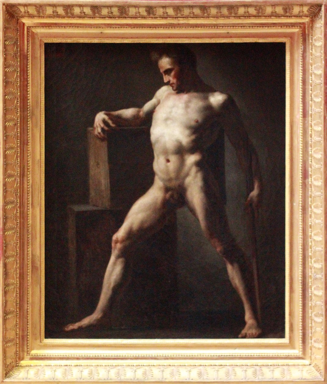 erkek akademisi by Theodore Gericault