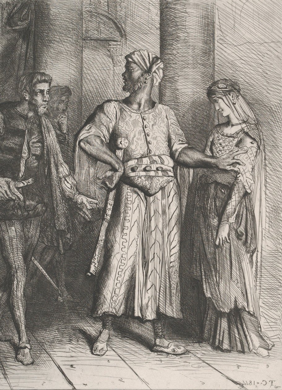 Dürüst Iago, Desdemona