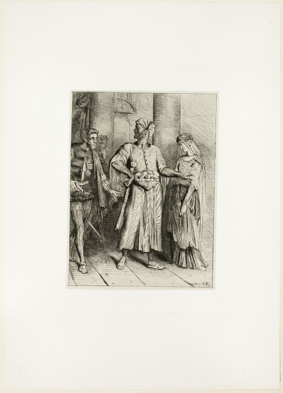 Dürüst Iago, Desdemona