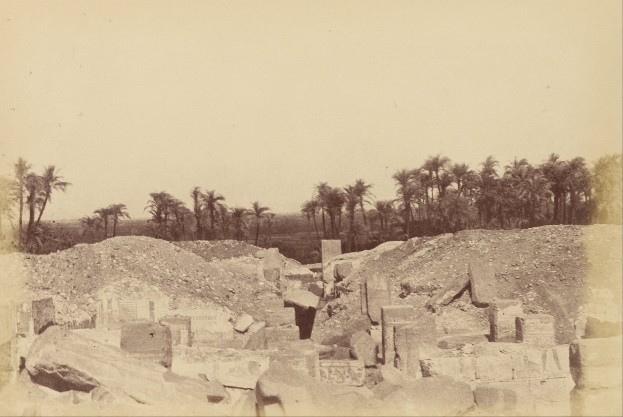 Abidos, Küçük Tapınak by Théodule Devéria