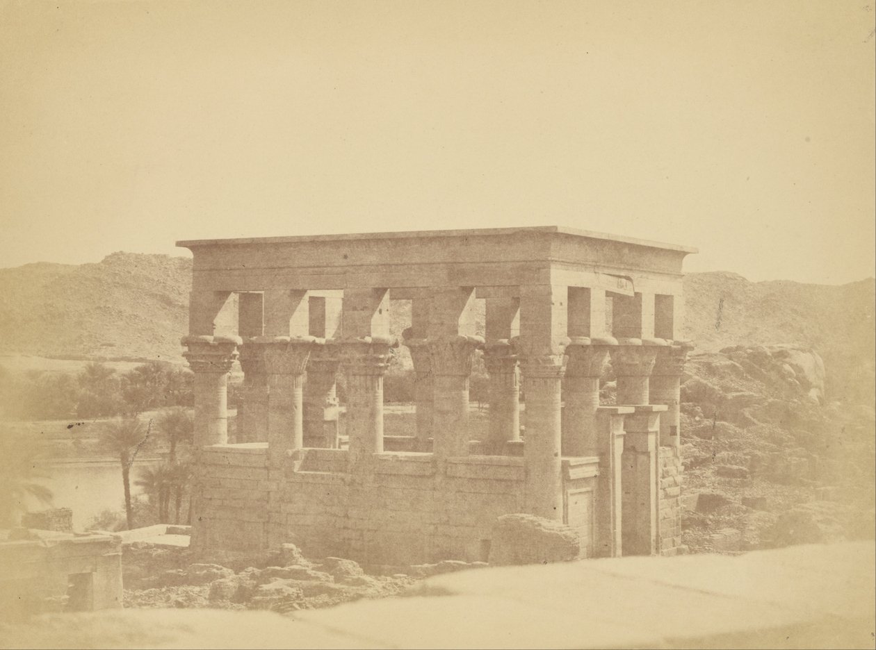 Trajan Köşkü, Philae by Théodule Devéria
